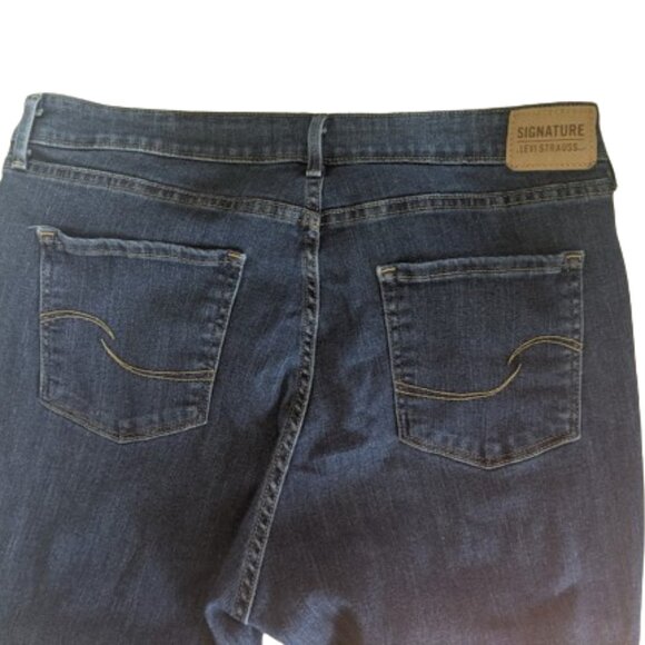 ---  LEVIS Hight Waisted / Hi Rise Skinny Jeans Size 34 / 18 Fits 14  --- - Picture 3 of 5